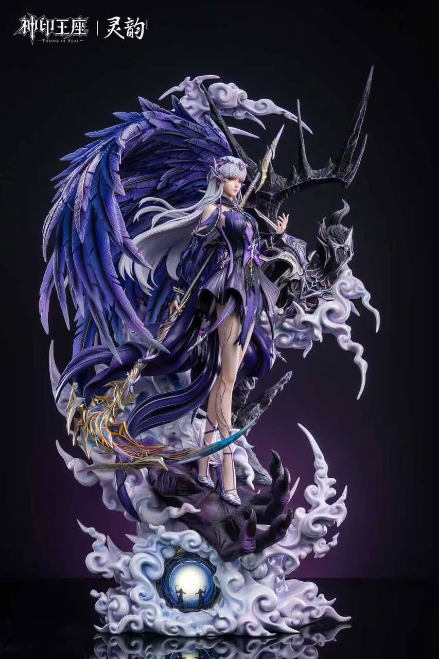 Cai'er resin statue LingYun Studio anime figure