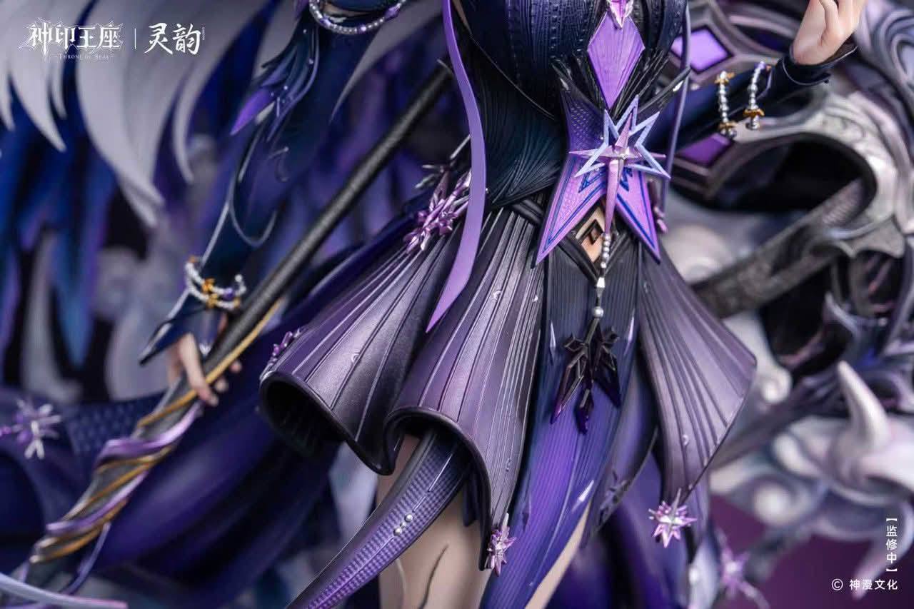 Cai'er resin statue LingYun Studio anime figure