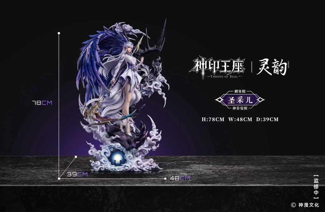 Cai'er resin statue LingYun Studio anime figure
