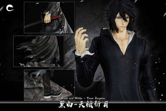 Black Zangetsu resin statue Cheng Studio anime figure