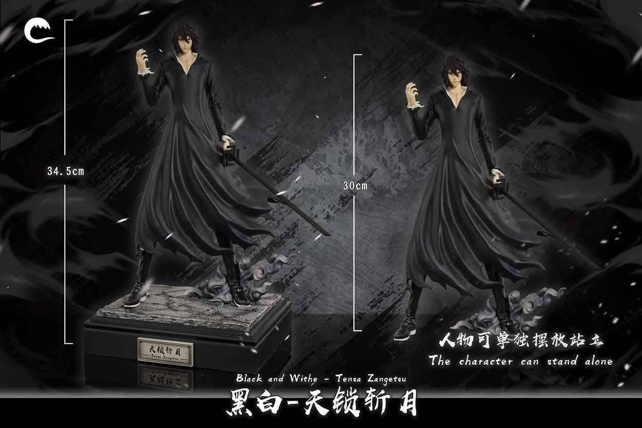 Black Zangetsu resin statue Cheng Studio anime figure