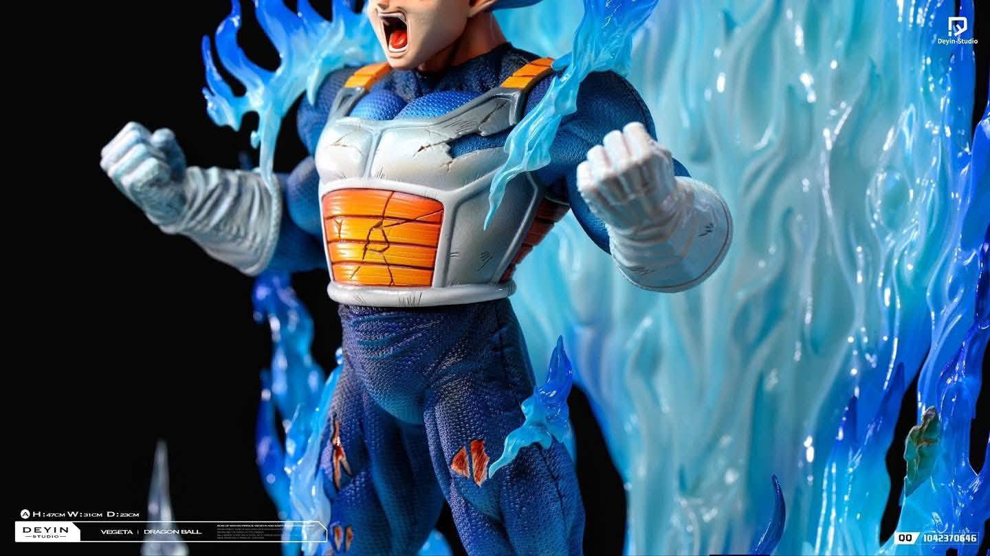 Blue Vegeta resin statue Deiyin Studio anime figure