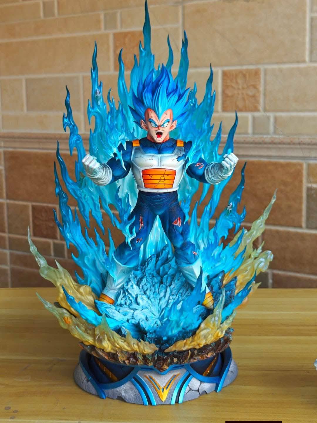 Blue Vegeta resin statue Deiyin Studio anime figure