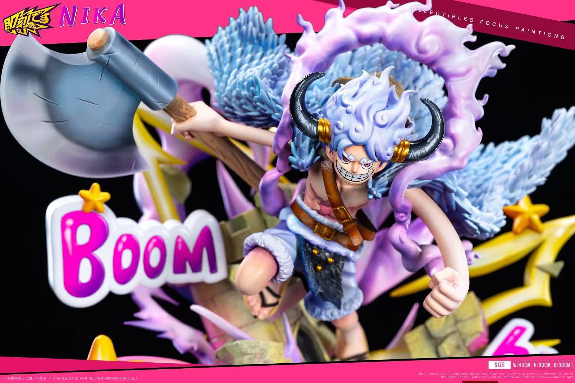 Luffy Nika resin statue Ji Ke Studio anime figure