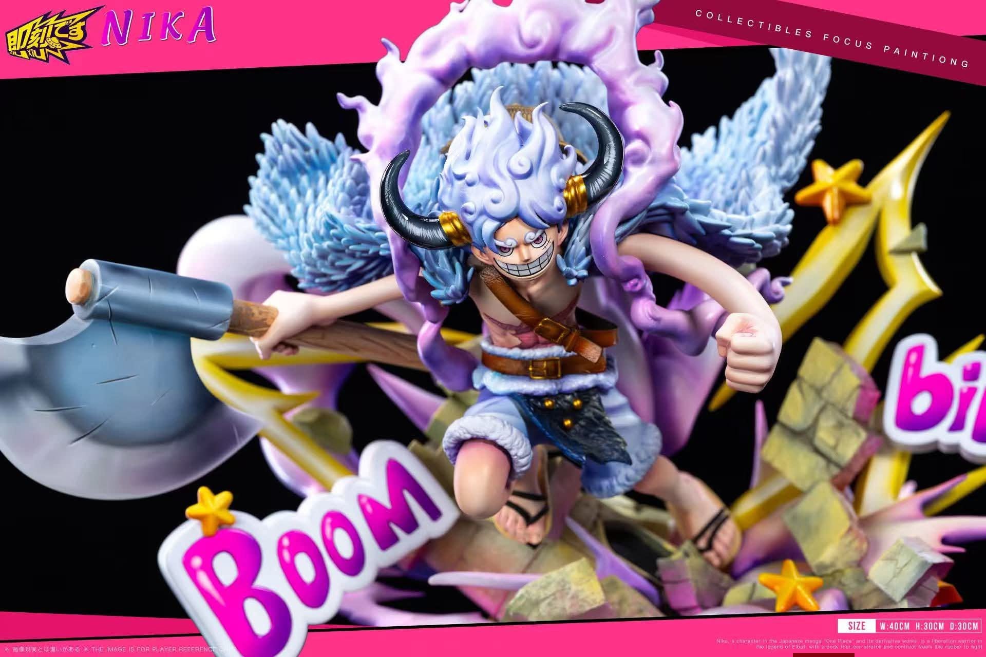 Luffy Nika resin statue Ji Ke Studio anime figure