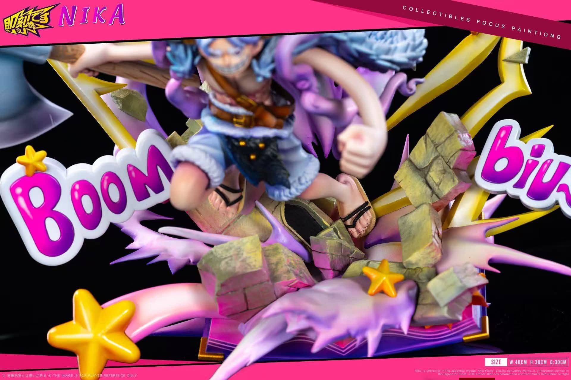 Luffy Nika resin statue Ji Ke Studio anime figure