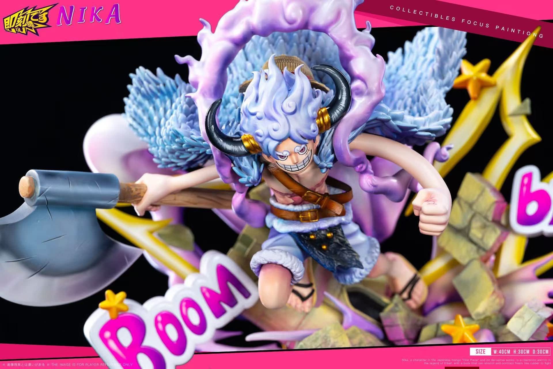 Luffy Nika resin statue Ji Ke Studio anime figure