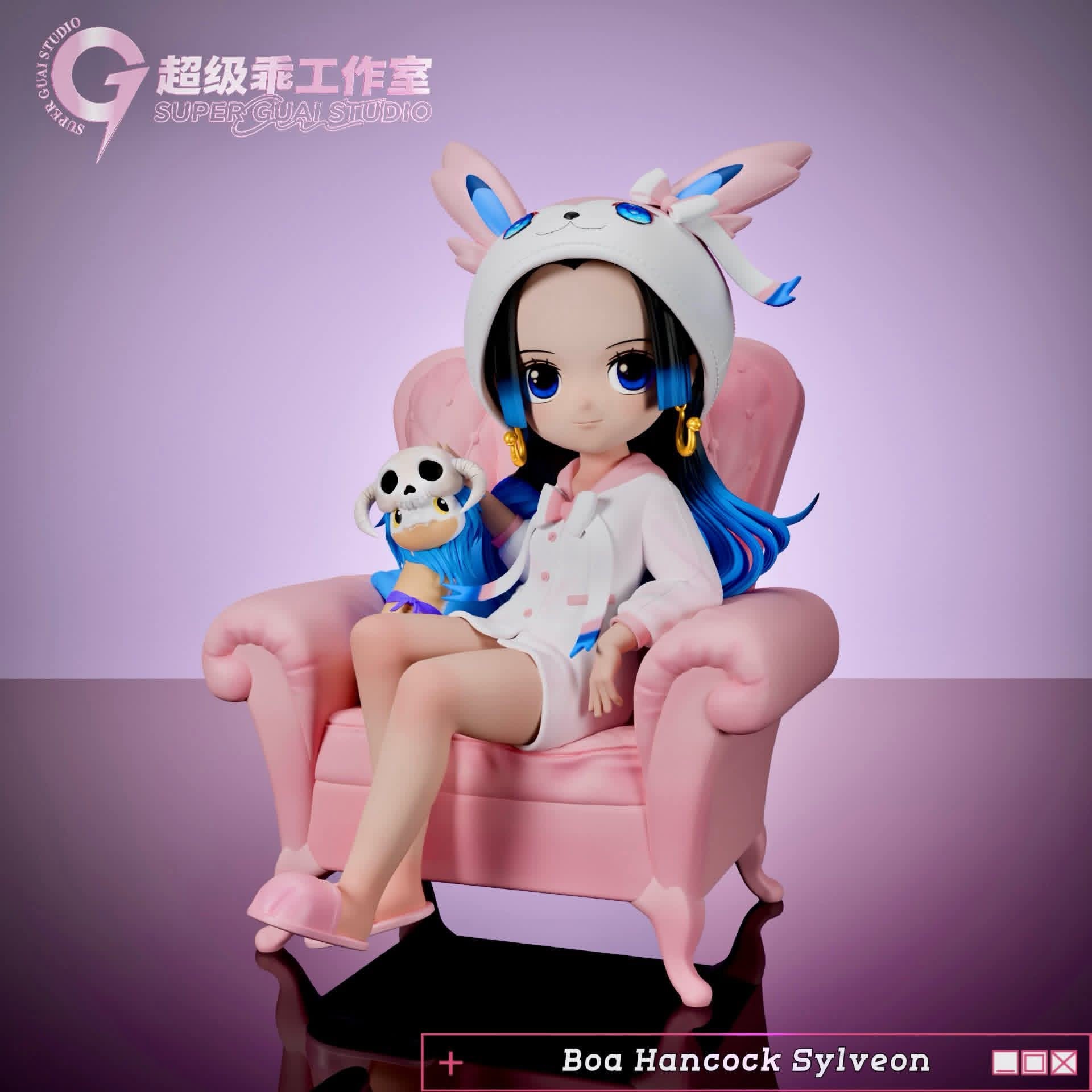 Boa cos Sylveon resin statue Super Guai Studio anime figure