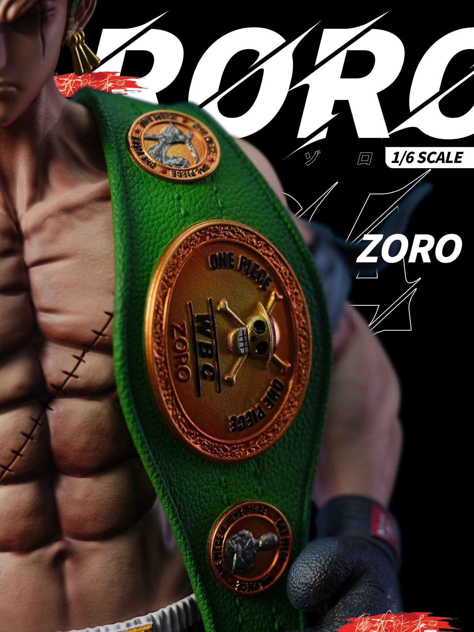 Boxing series 01 Roronoa Zoro resin statue MagicBook Studio anime figure