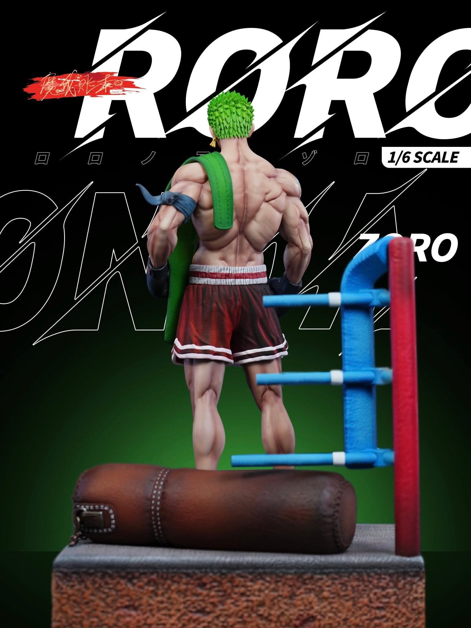 Boxing series 01 Roronoa Zoro resin statue MagicBook Studio anime figure