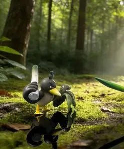 BQS Studio - Farfetch'd X Sirfetch'd Pokémon resin statue Navy Toys anime figure