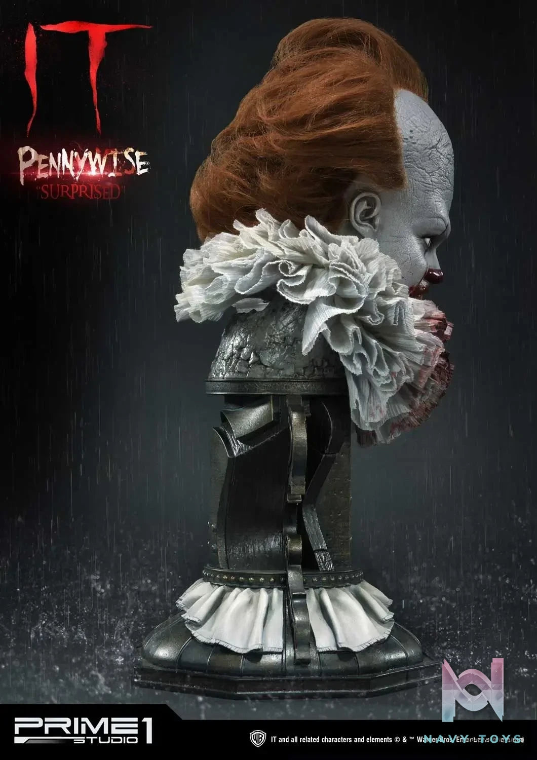 Prime 1 Studio – High Definition Bust IT (Film) Pennywise Head HDBIT-01 HDBIT-02 HDBIT-03 HDBIT-ALL (Licensed)