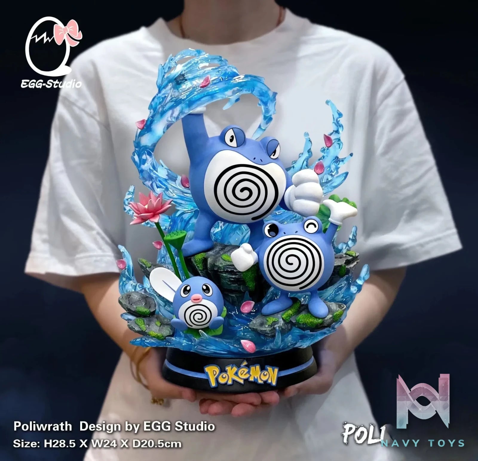 EGG Studio – Pokémon Poliwrath Evolution Series