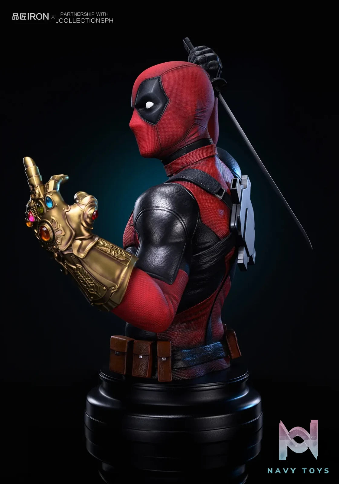 IRON Studio – Marvel MQ060 Deadpool Bust
