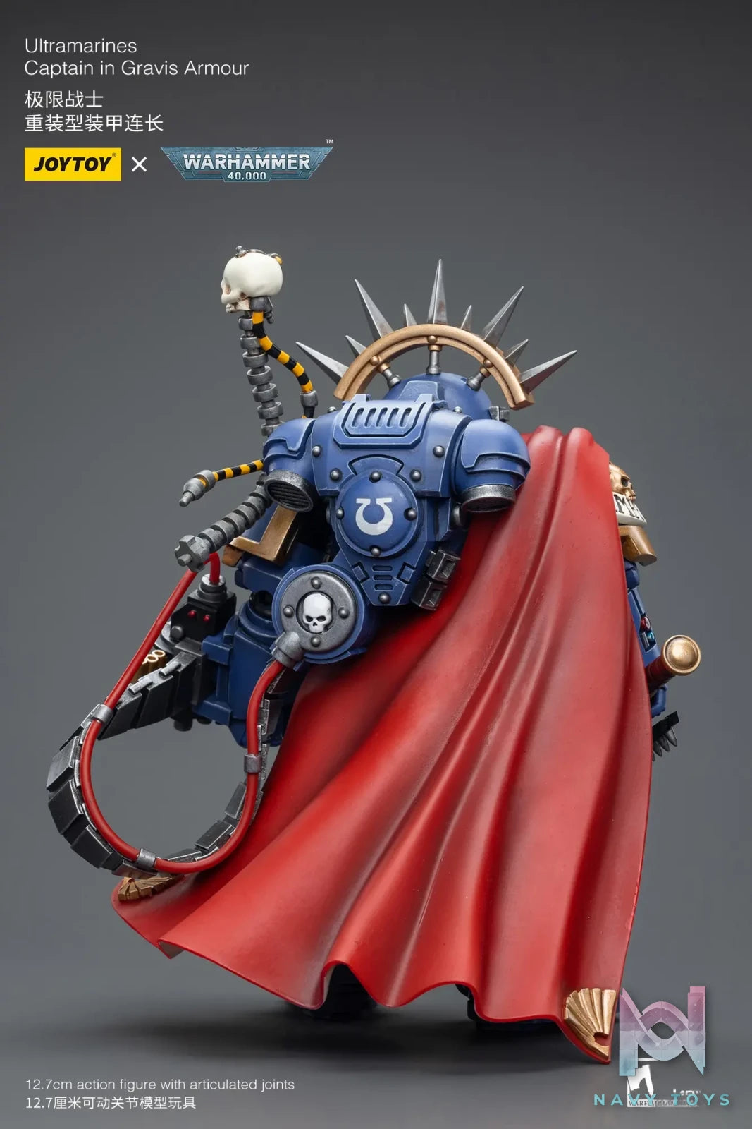 JOYTOY – Ultramarines Captain in Gravis Armour JT7745 (Licensed)
