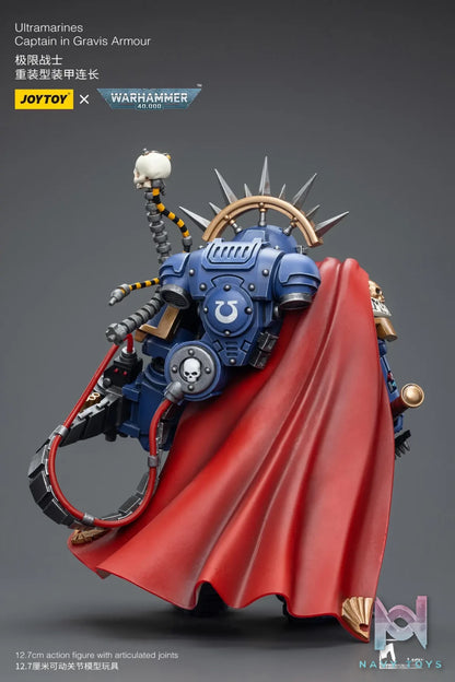 JOYTOY – Ultramarines Captain in Gravis Armour JT7745 (Licensed)