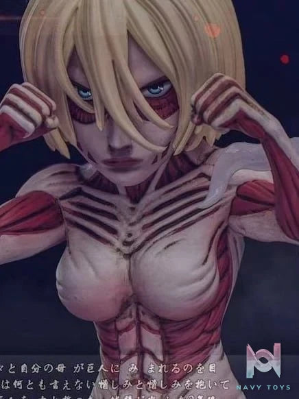 Female Titan Annie Leonhart - Attack On Titan - Warhead Studio resin statue warhead studio anime figure