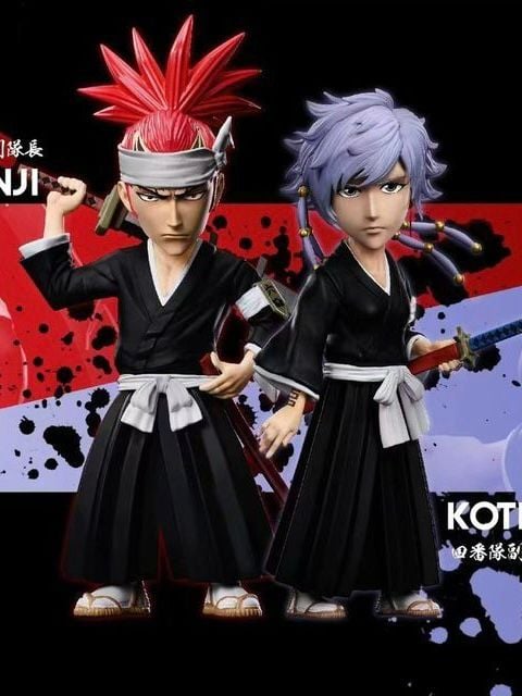 Abarai Renji & Kotetsu Isane - Bleach - YZ Studio resin statue yz studio anime figure