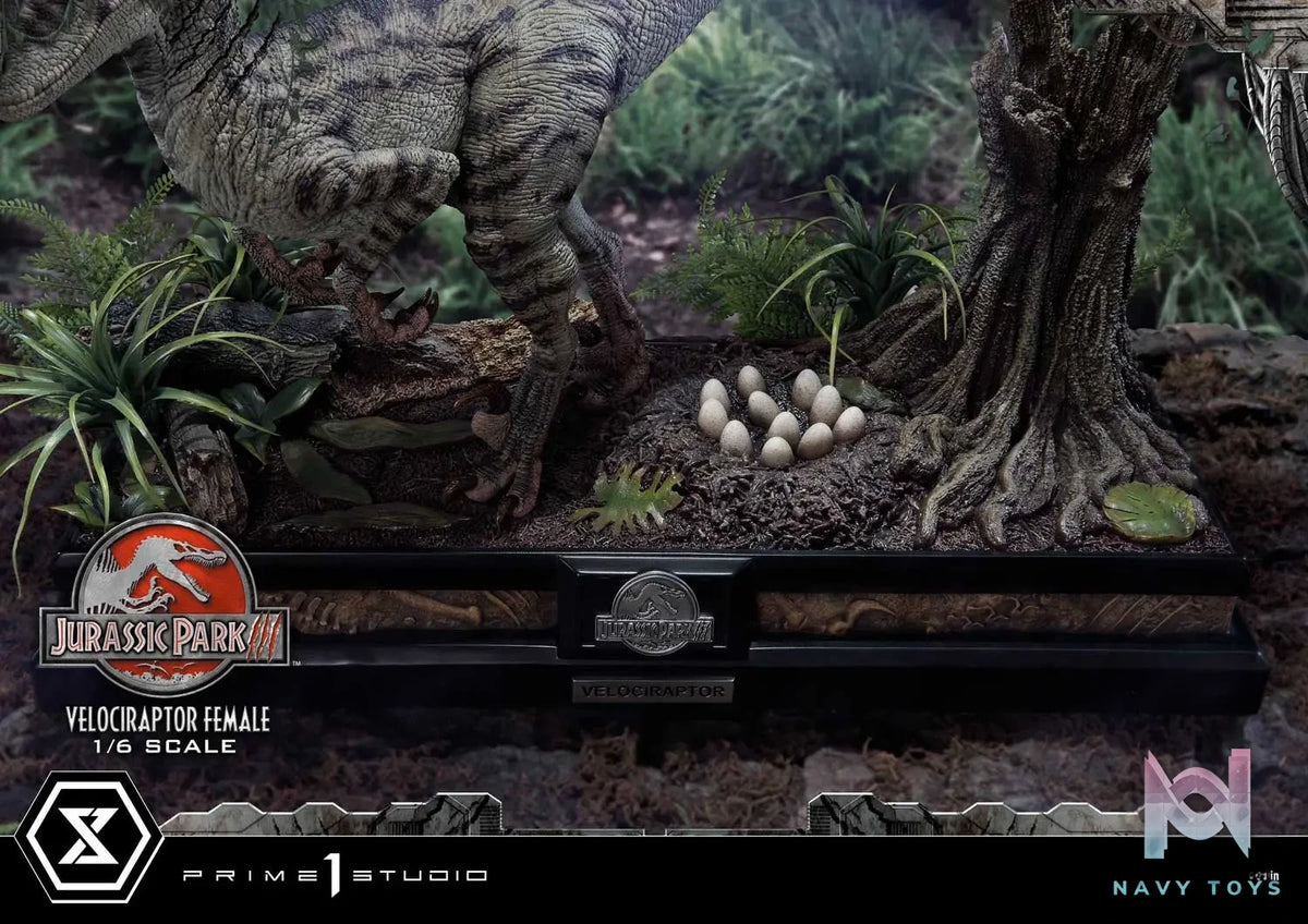 Prime 1 Studio – Legacy Museum Collection Jurassic Park III (Film) Velociraptor Female LMCJP-11 LMCJP-11S (Licensed)