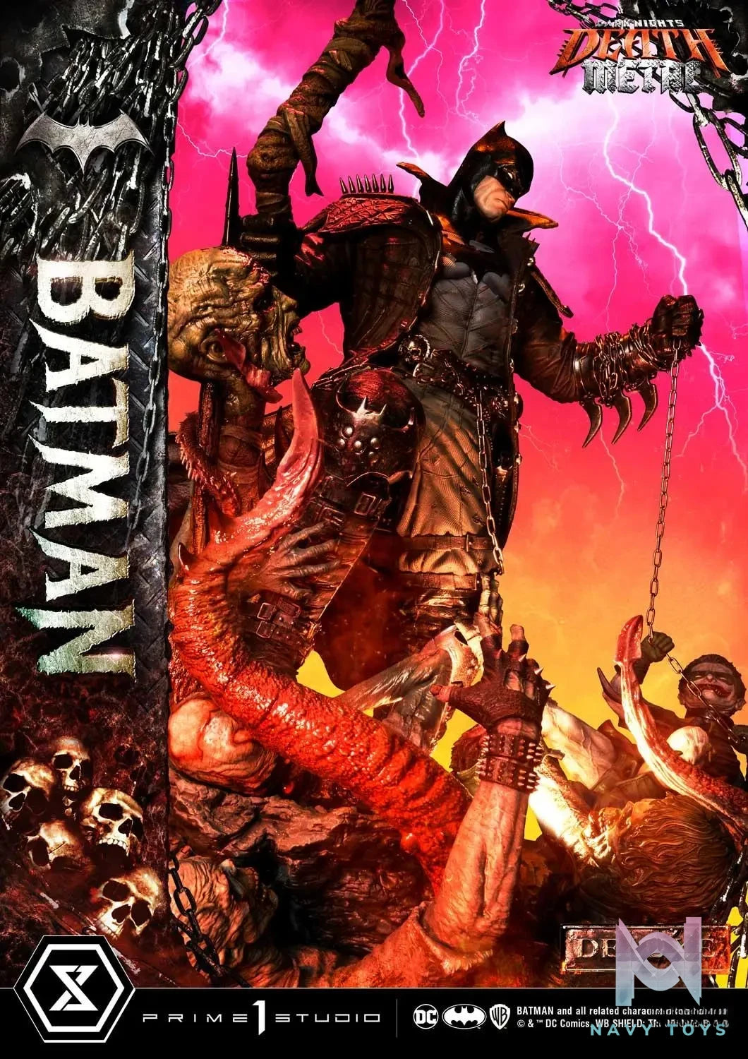 Prime 1 Studio – Museum Masterline Dark Nights: Death Metal (Comics) Batman MMDCMT-09 MMDCMT-09DX MMDCMT-09DXS (Licensed)
