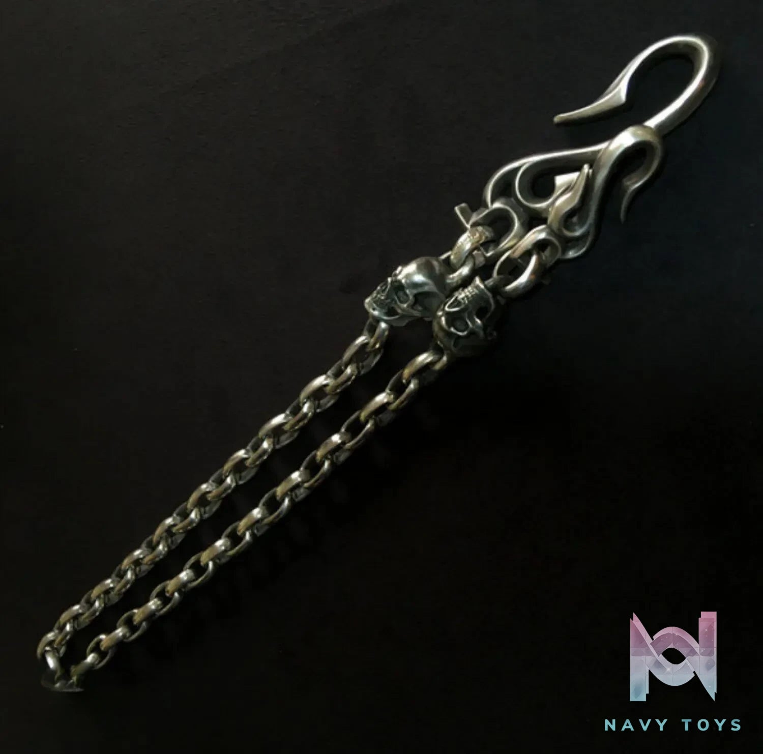 Raven Studio (silver jewelry) – Original Exclusive Design RS Skull Pants Chain Original