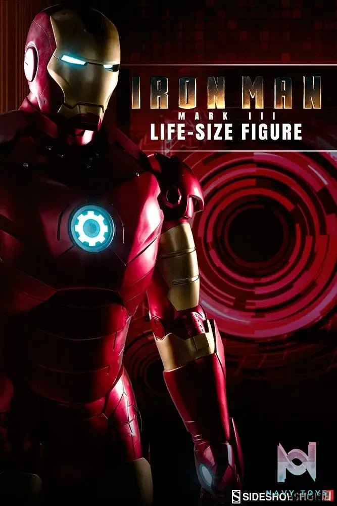 Sideshow Collectibles - Marvel Iron Man Mark III 400310 (Licensed) resin statue Navy Toys anime figure