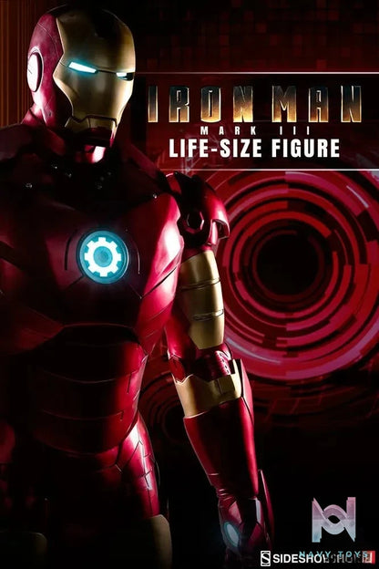 Sideshow Collectibles - Marvel Iron Man Mark III 400310 (Licensed) resin statue Navy Toys anime figure