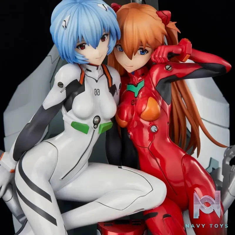 Union Creative – Neon Genesis Evangelion Rei X Asuka – twinmore Object – Complete Figures (Licensed)