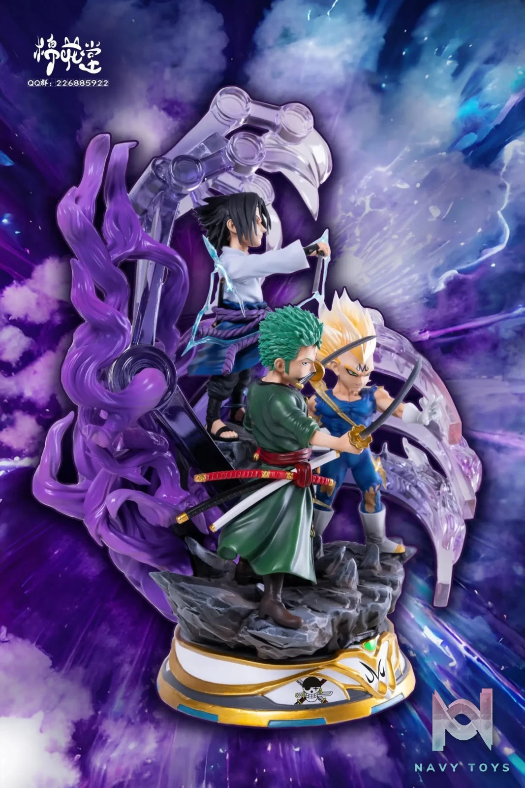 M.H.T Studio – One Piece Naruto Dragon Ball Zoro & Sasuke & Vegeta