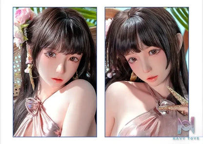 Bezlya – 2.2CF Series 159cm Chunmomo Makeup No. 1 Devotion Silicone Love Doll (Licensed)