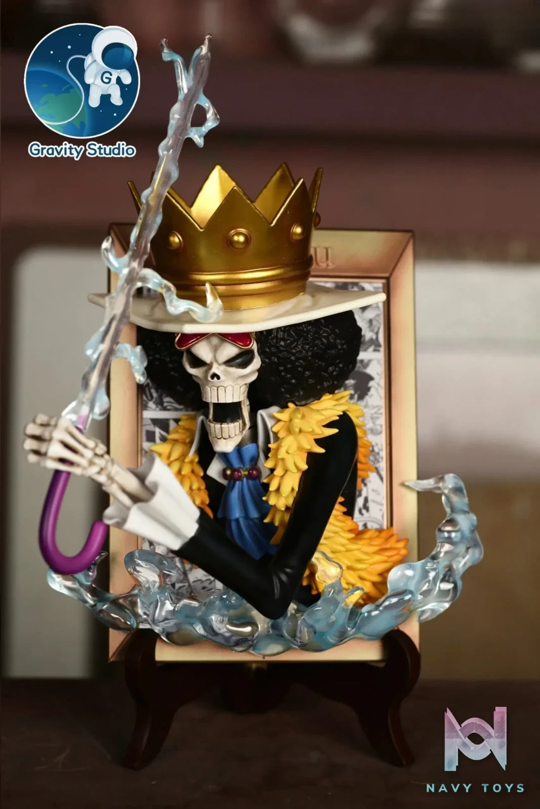 Gravity Studio – One Piece Sanji Robin Brook 3D Photo Frame