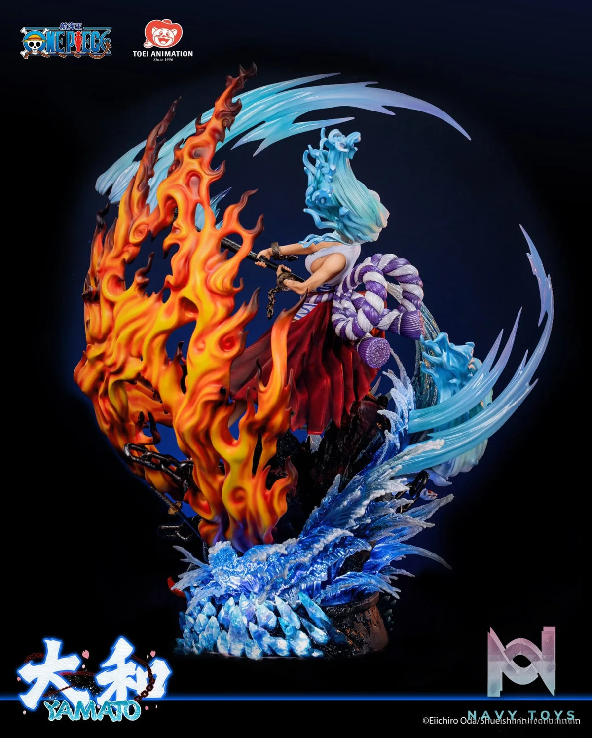 Toei Animation & Light Year Studio – One Piece Collectible Statue Yamato (Licensed)