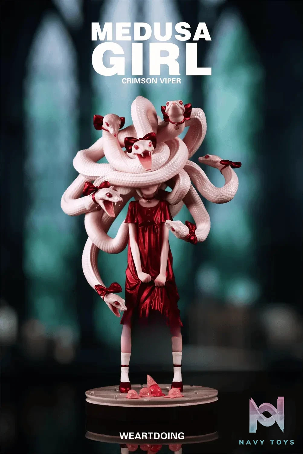 WeArtDoing Studio – Medusa Girl-Green Viper X Crimson Viper (Licensed)