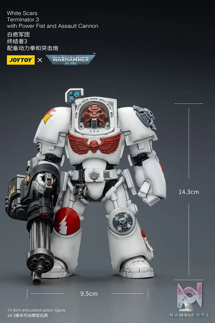 JOYTOY – White Scars Terminator 1 X 2 X 3 JT03189 JT03196 JT03202 (Licensed)