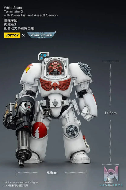 JOYTOY – White Scars Terminator 1 X 2 X 3 JT03189 JT03196 JT03202 (Licensed)