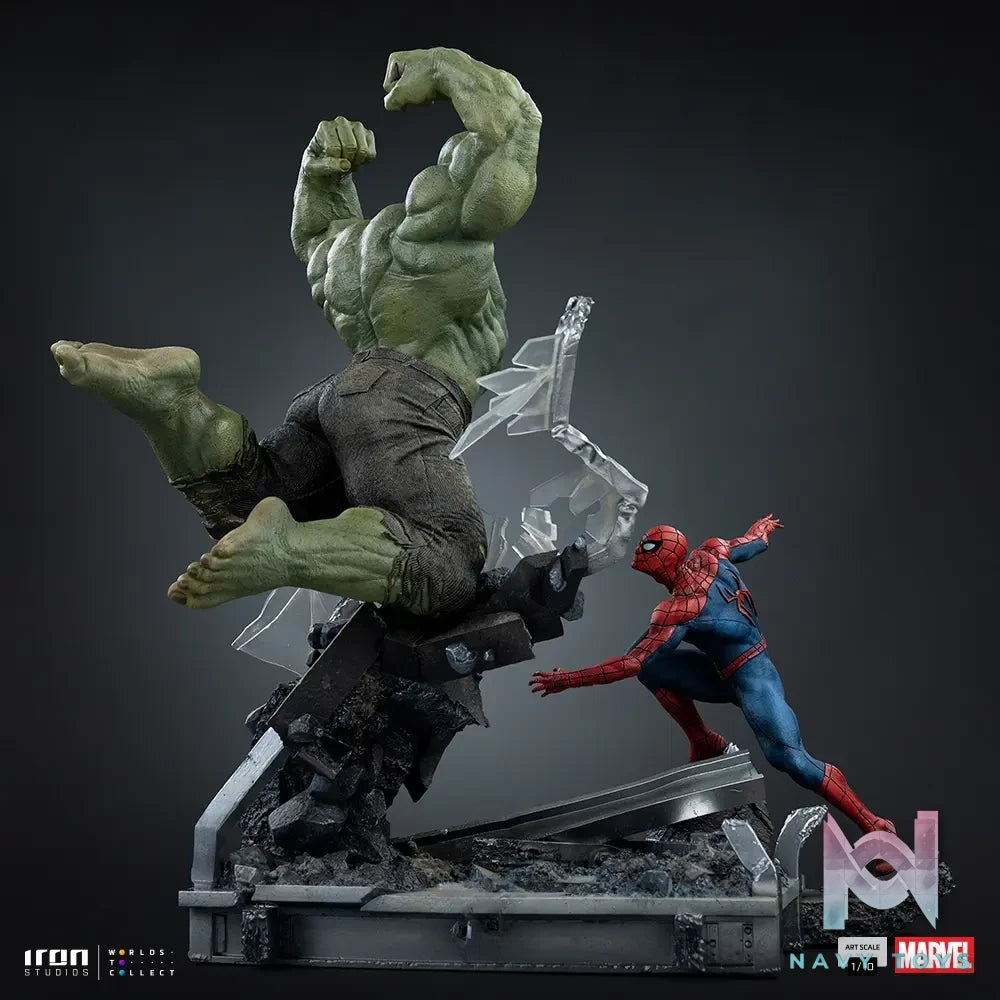 Iron Studio – Spider-Man vs Hulk – Spider-Man: Brand New Day – Art Scale 1/10 Statue MARCAS143426-10 (Licensed)