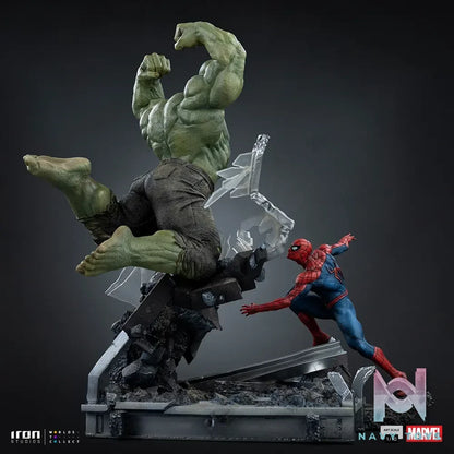 Iron Studio – Spider-Man vs Hulk – Spider-Man: Brand New Day – Art Scale 1/10 Statue MARCAS143426-10 (Licensed)