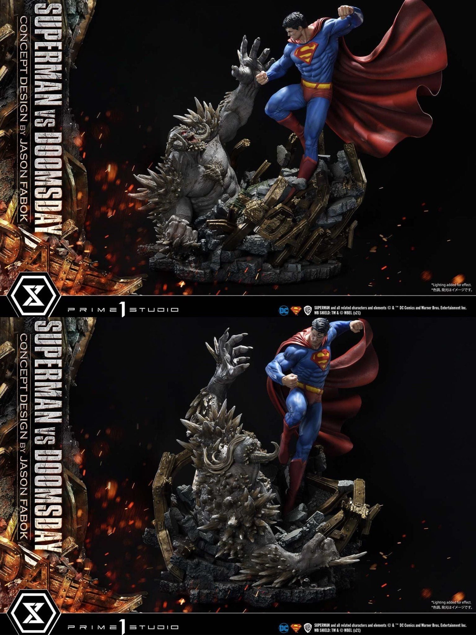 Superman VS Doomsday - Superman - Prime 1 Studio (UMMDC - 05; UMMDC - 05DXS) resin statue Prime 1 Studio anime figure
