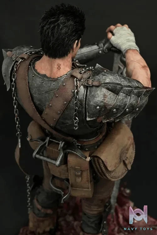 JND Studio - Berserk Black Swordsman Guts (Licensed) resin statue Navy Toys anime figure