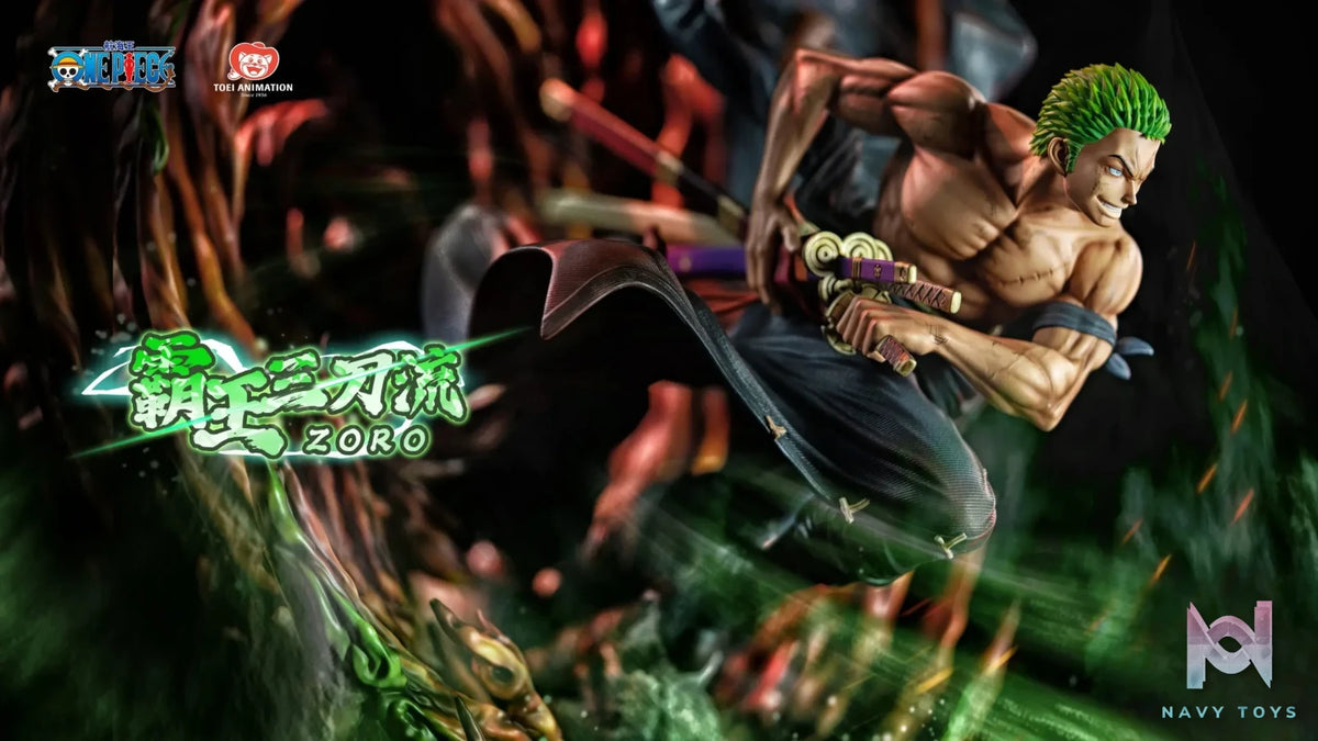 Toei Animation Studio & Light Year Studio – One Piece Roronoa Zoro Overlord Three Sword Style (Licensed)