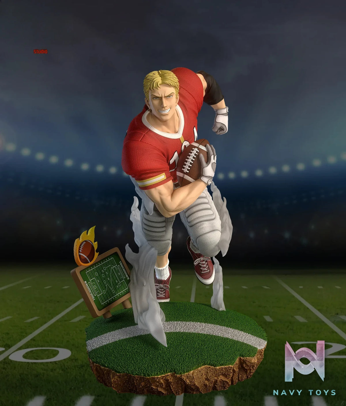 Model Power Studio – Reiner Braun Rugby Player Attack On Titan