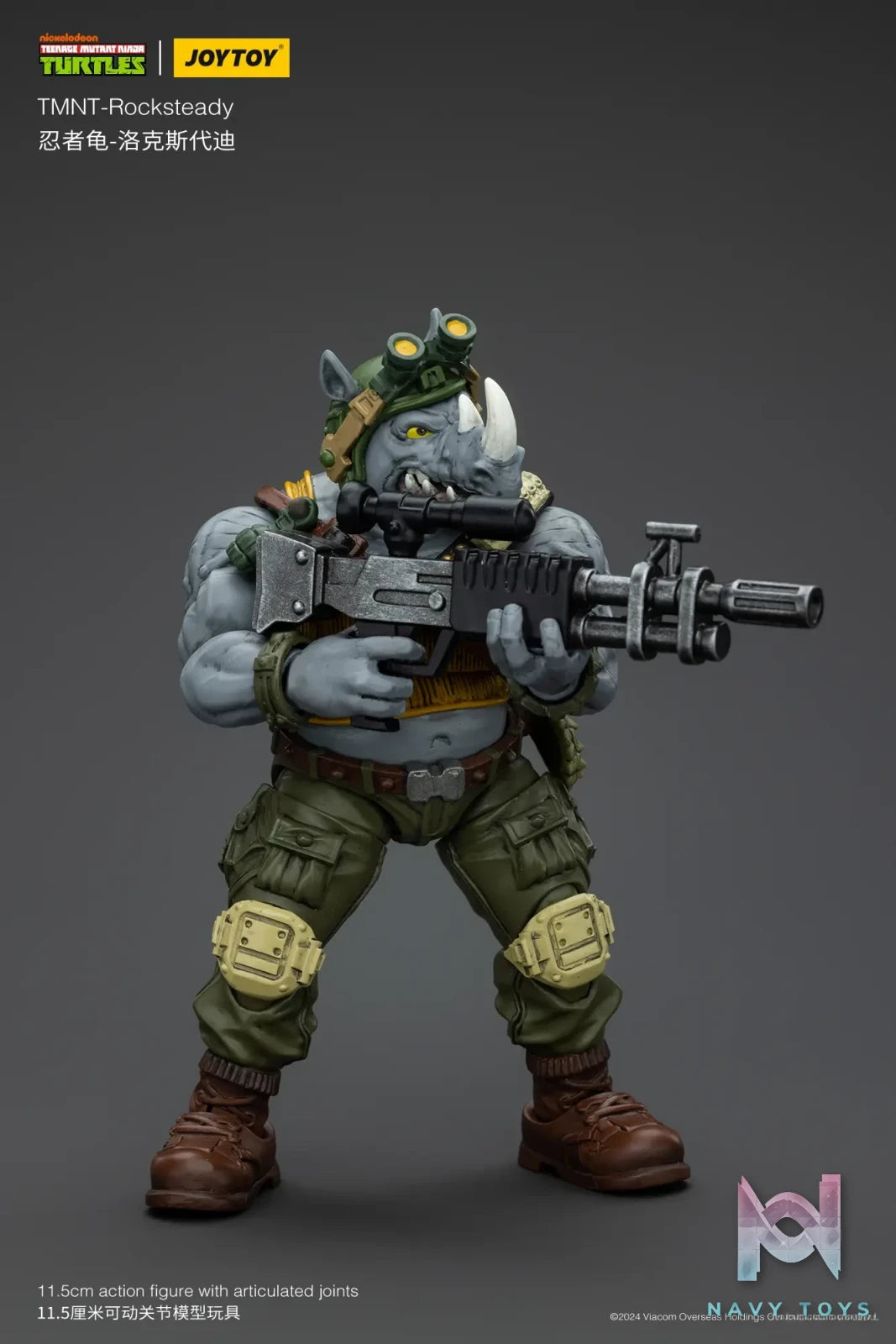 JOYTOY Studio – TMNT Beebop Rocksteady JT8476 JT8469 (Licensed)