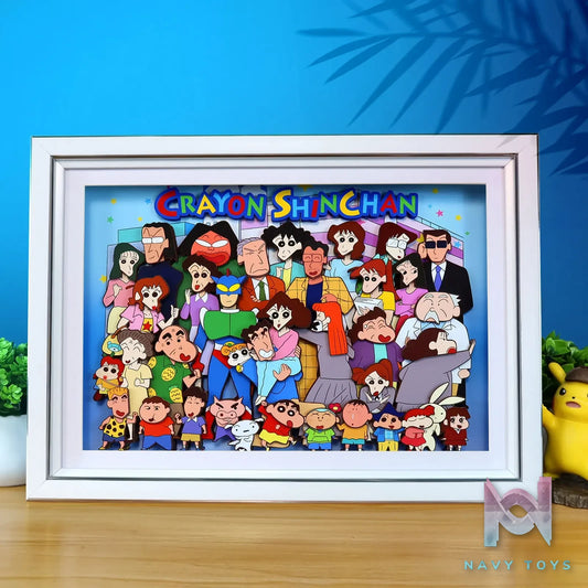 KALA HOME Studio – Crayon Shin-chan Multiple Characters #12 3D Decorative Painting Crayon Shin-chan