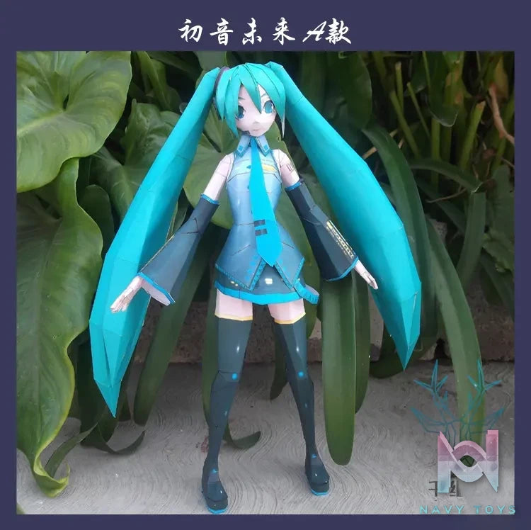 Qian Zhi Lu Studio – Hatsune Miku 3D Paper Model DIY Project Sekai