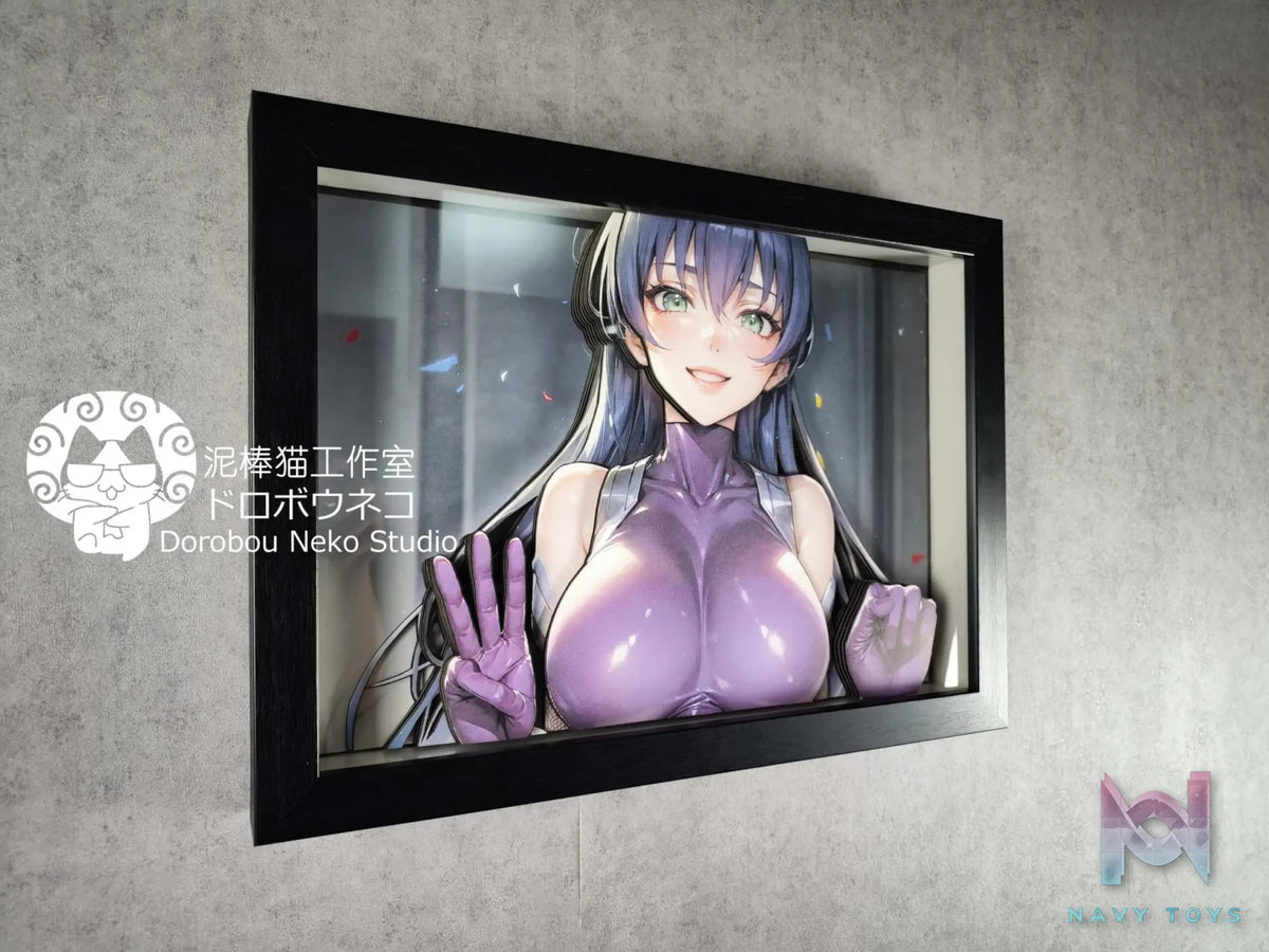 Dorobou Neko Studio – Action Taimanin Asagi detachable face 3D picture