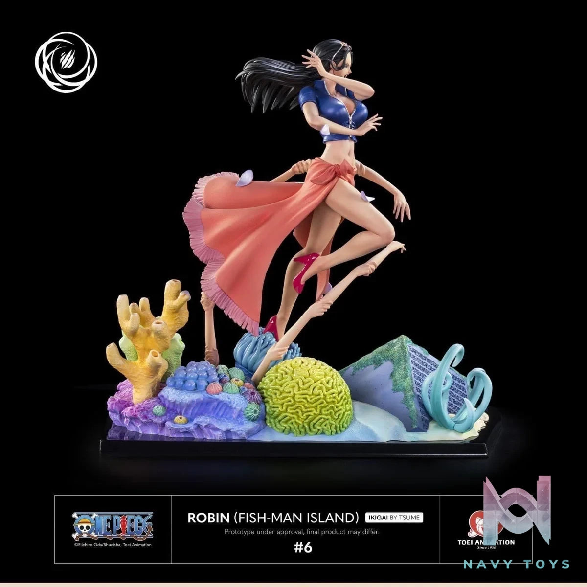 Nico Robin resin statue Tsume Art Studio anime figure