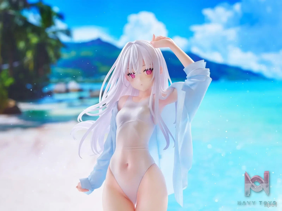 FURYU – TENITOL TALL MIGNON WORKS shiro Swimsuit ver. Figure (Licensed)