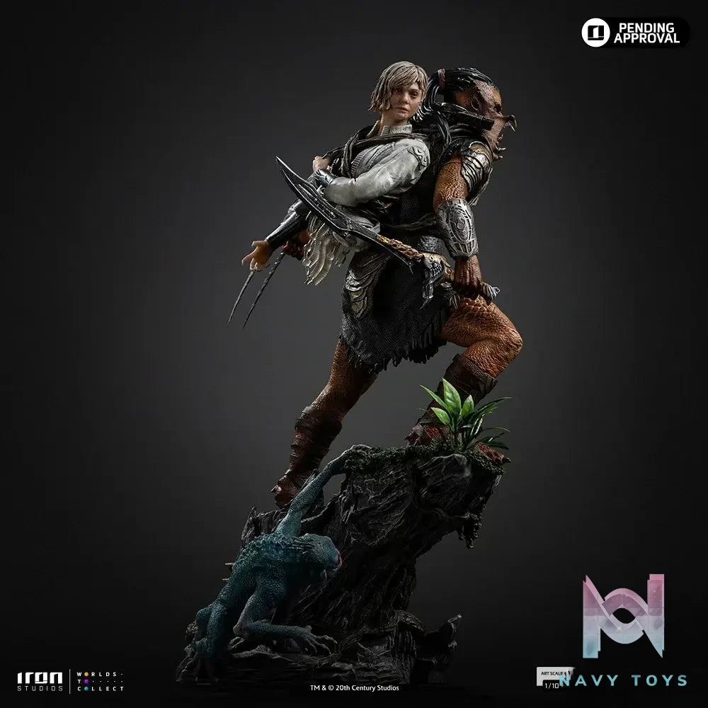 Iron Studio – Dek X Thia – Predator: Badlands – Art Scale 1/10 -Statue FOXPR131525-10 (Licensed)