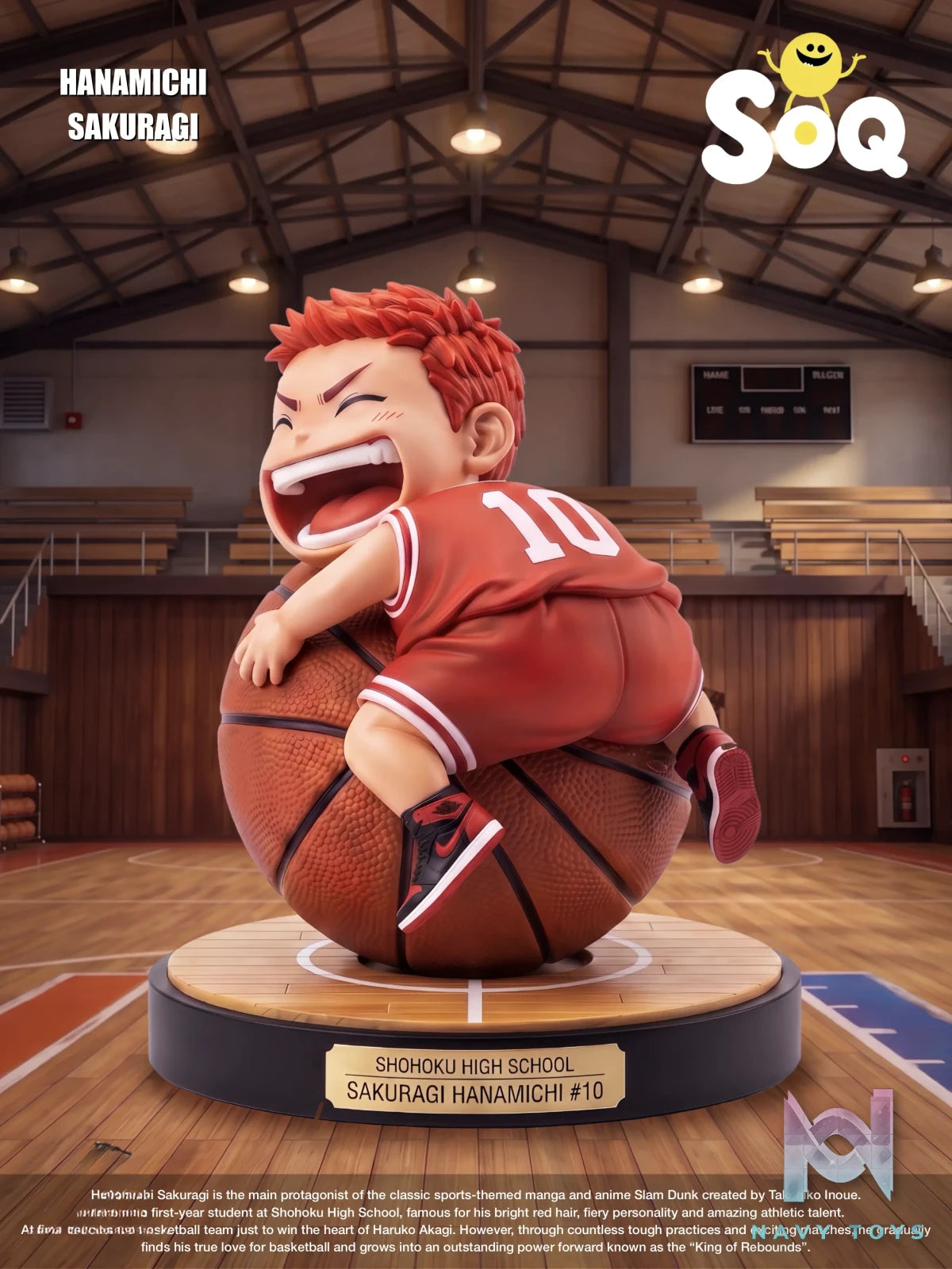 SOQ Studio – Hanamichi Sakuragi Chibi Figure Slam Dunk