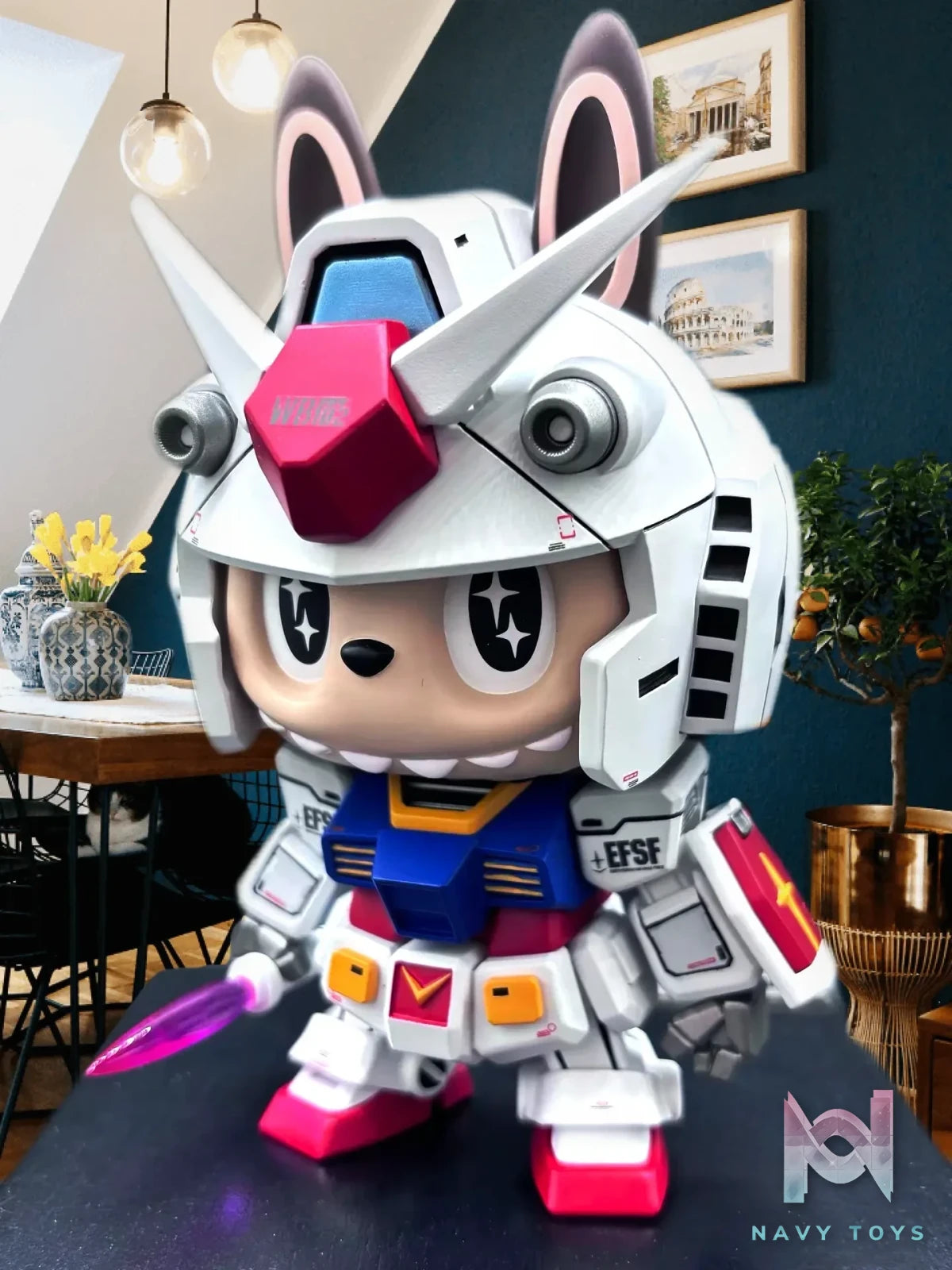 Bei Cai Bei Cai Studio – Labubu Cos RX-78 Gundam Series